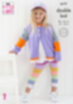 6177 King Cole Children's V Neck and Round Neck Cardigan - Double Knit DK