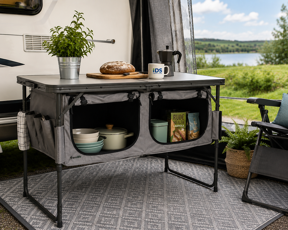 Travellife Toledo Box Wide Camping Storage lifestyle