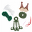 Sīktēls: Trimits Pom Pom Decoration Kit: Christmas: Elf