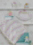 JB283 - James C Brett Babies Baby Childrens Cape, Blanket and Hat Double Knit