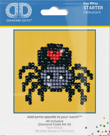 Diamond Dotz Starter Kit - Itsy Bitsy Spider package