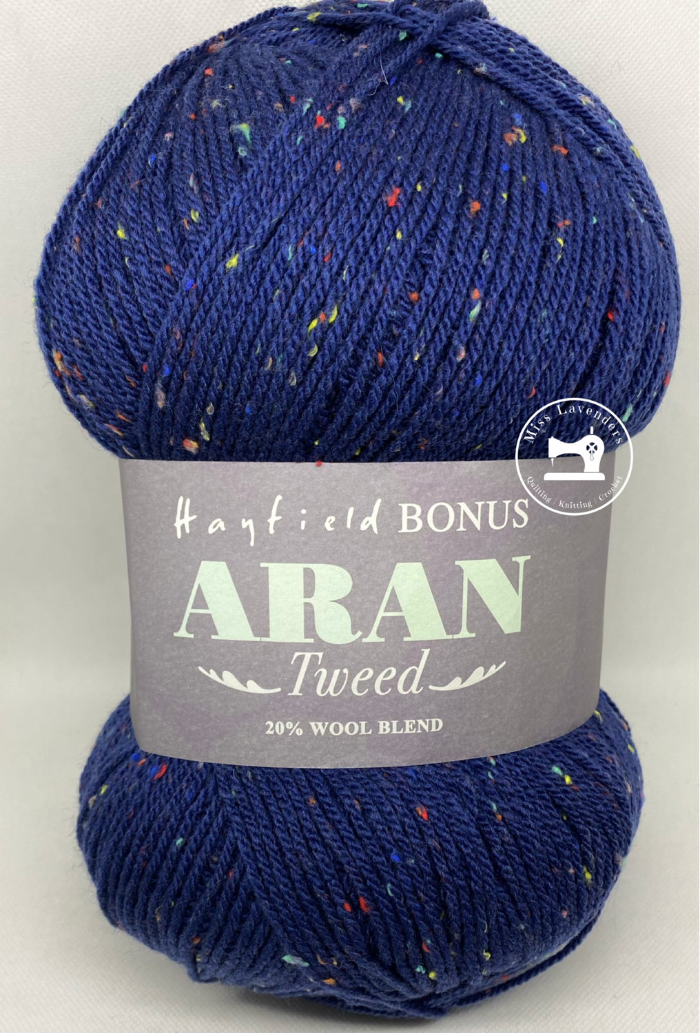 Sirdar Hayfield Bonus Aran Tweed with Wool 400g - Colour Pop Blue 732