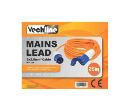 Thumbnail: Vechline Mains extension cable 25m