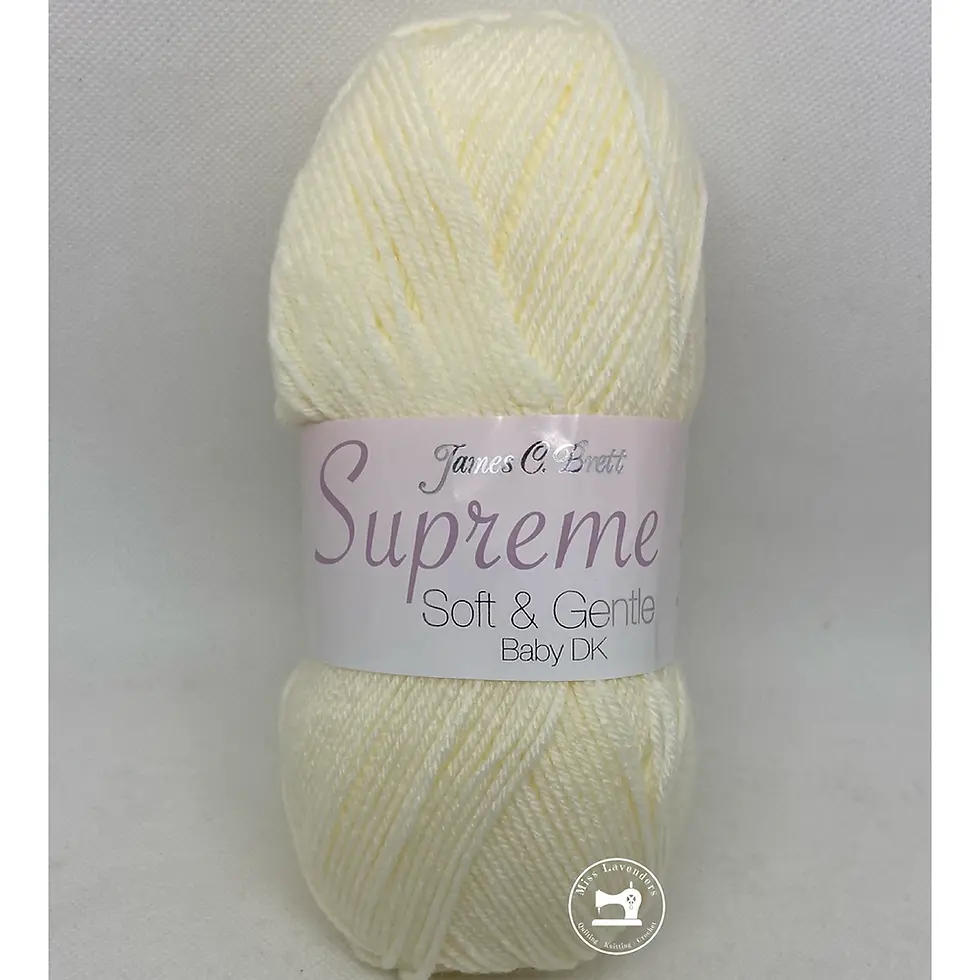 Miniatura: James C Brett Supreme Soft and Gently Baby Double Knit - baby cream