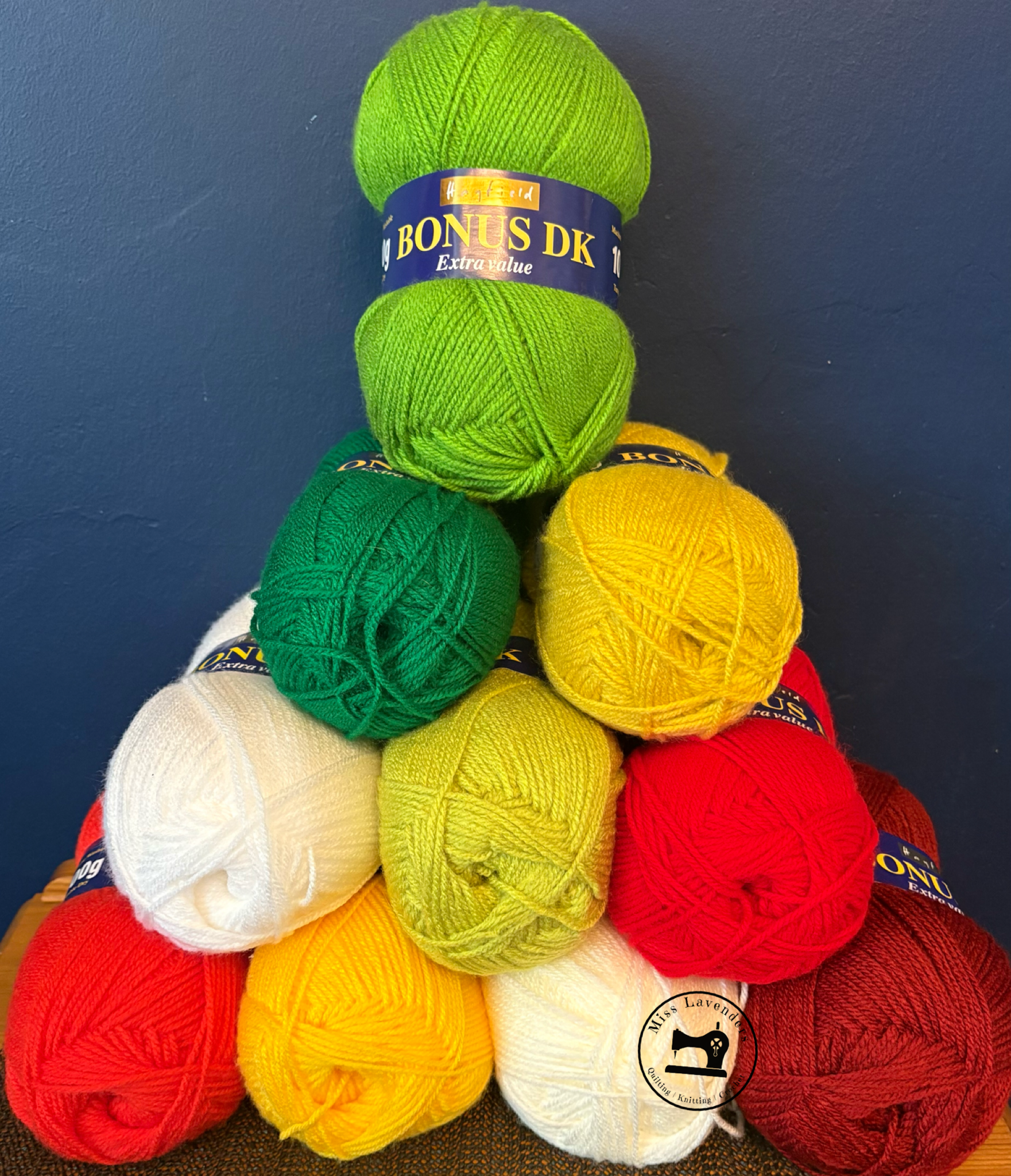 Hayfield Bonus DK - Yarn Pack - 'Summer Blooms' - 10 Balls x Double Knit