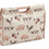 Miniature : Craft/Knitting/Crochet/Yarn Bag with Wooden Handles: Farmyard