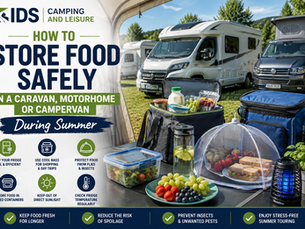 How to Store Food Safely in a Caravan, Motorhome or Campervan During Summer (2026 Guide)