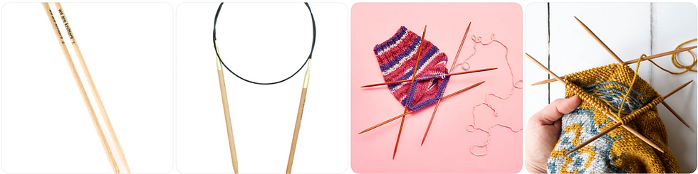 Knitting Needles explained