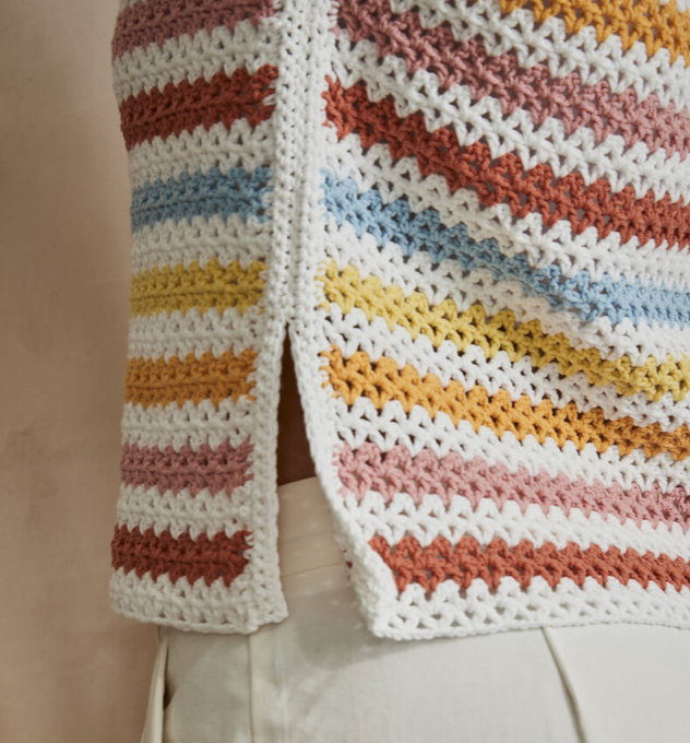 Miniatiūra: 10745 Sirdar CROCHET Soft Skyline Top - Double Knit DK