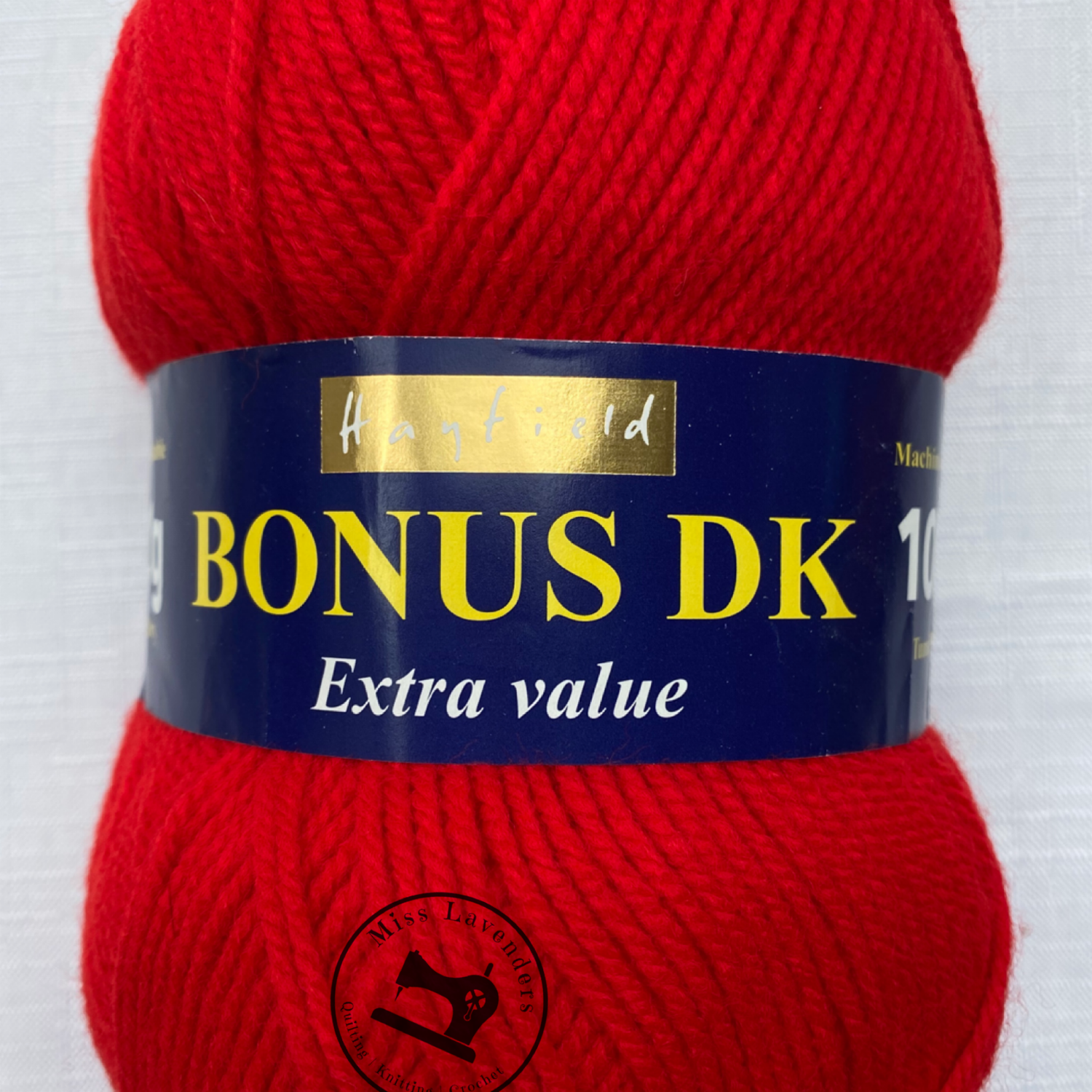 Sirdar Hayfield Bonus DK Extra Value - Signal Red 977 - 100g