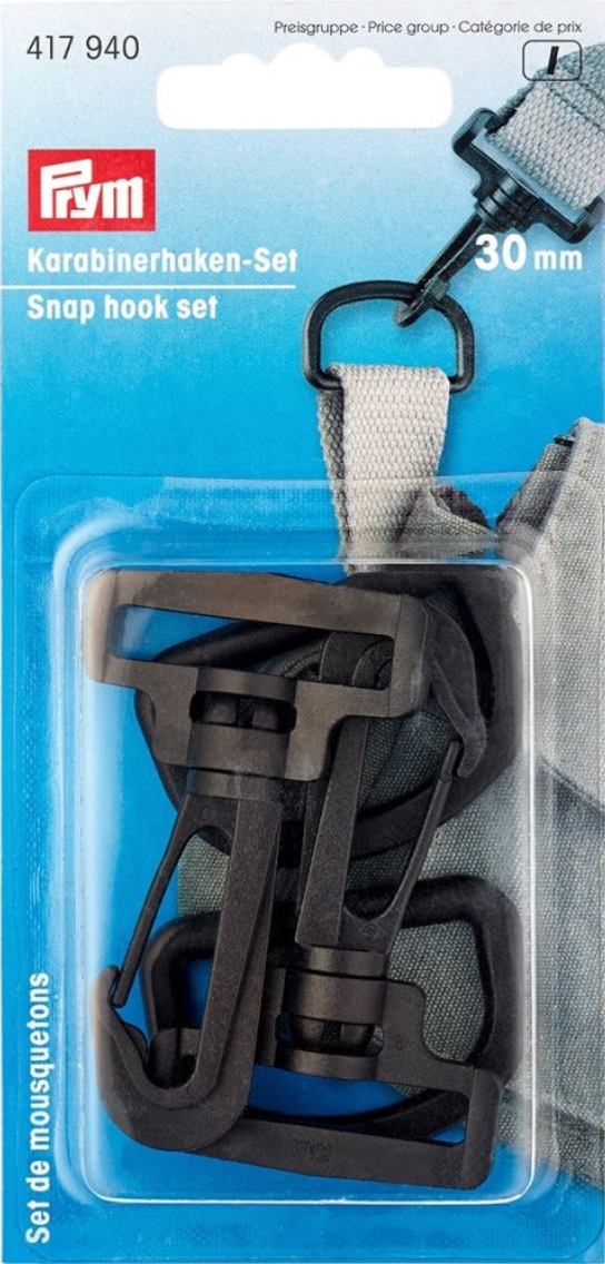 Miniaturbild: Prym Snap Hook Set 30mm