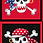 Miniatiūra: Skull and Crossbones fabric