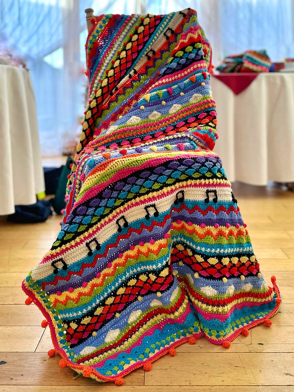 Thumbnail: King Cole Crochet Along - Festival Fever Blanket - Yarn Pack Big Value DK