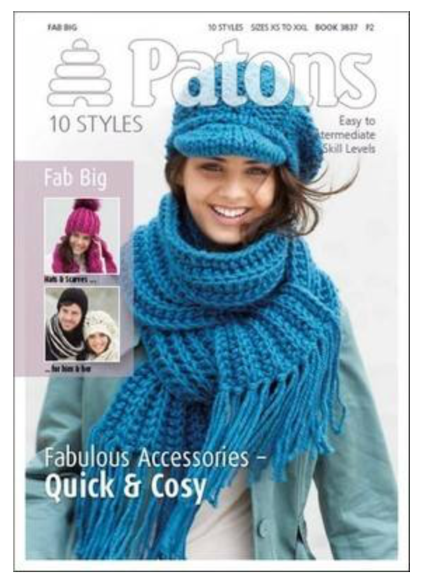 Patons Ladies and Mens - Fab Big Chunky 3837