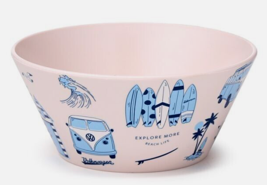 Thumbnail: Genuine VW Licensed VW Camper Print Explore More Coastal Design Picnic Bowls