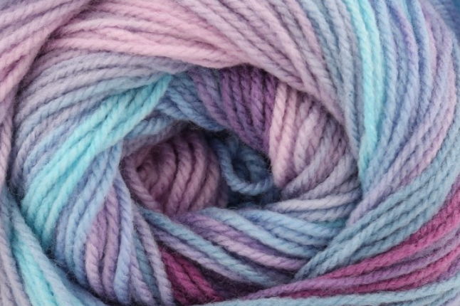 Miniatura: Wendy Giggles Double Knit- DK Yarn pink blue