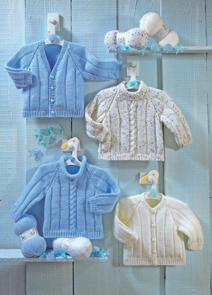 3948 Sirdar Baby and Toddler 26 inch Childrens Cardigans and Sweaters in Double Knit