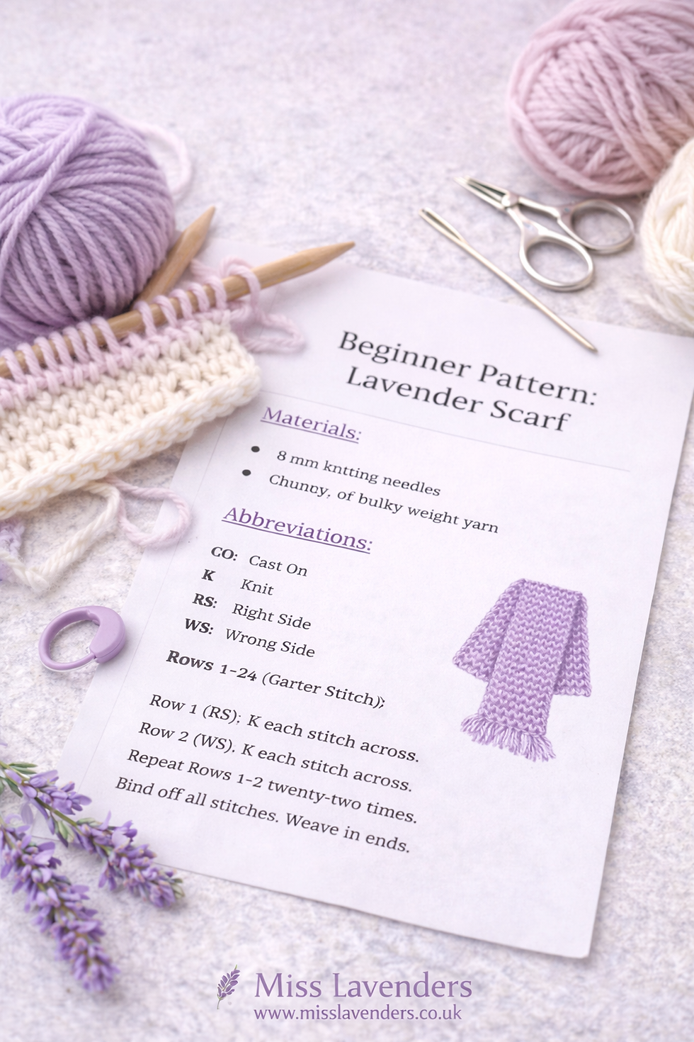 How to Read a Knitting Pattern (Beginner Friendly 2026 Guide)