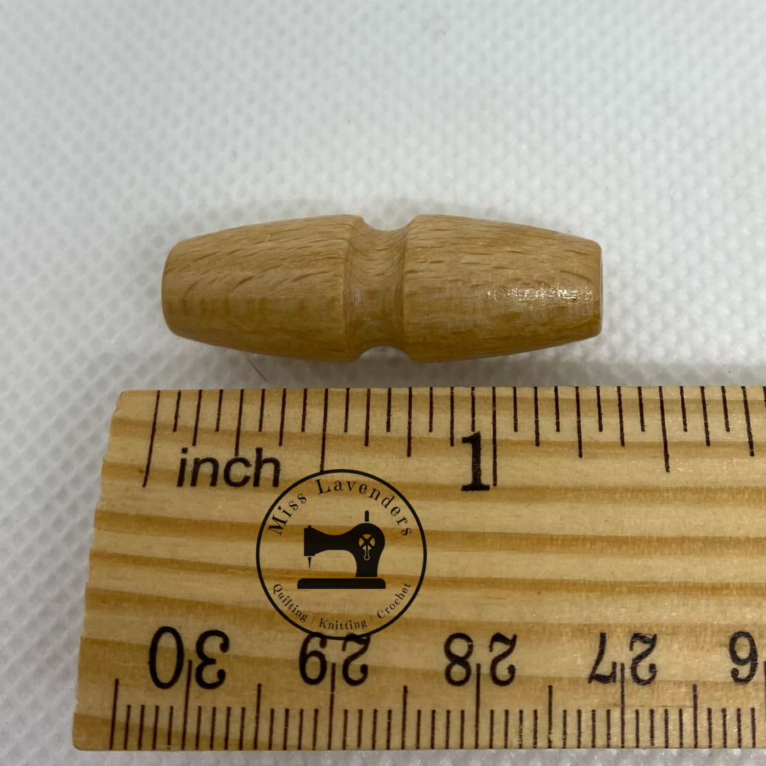 Wooden Toggle Buttons - 35mm