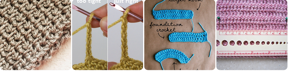 Tight crochet stitches difficult to insert hook