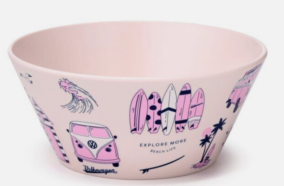 Thumbnail: Genuine VW Licensed VW Camper Print Explore More Coastal Design Picnic Bowls