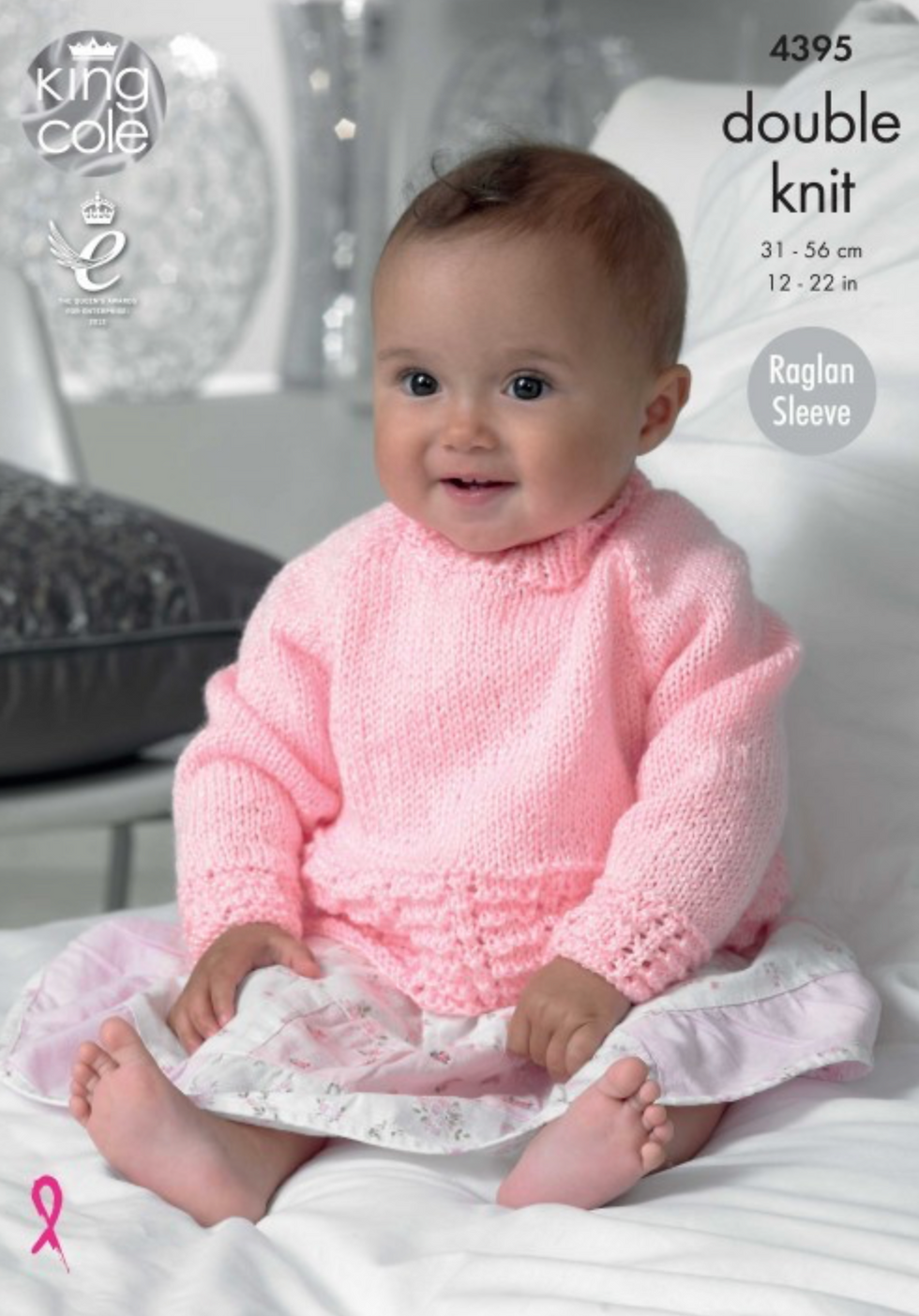 Discontinued King Cole 4395 Baby Knitting Pattern- Sweaters and Hat Double Knit