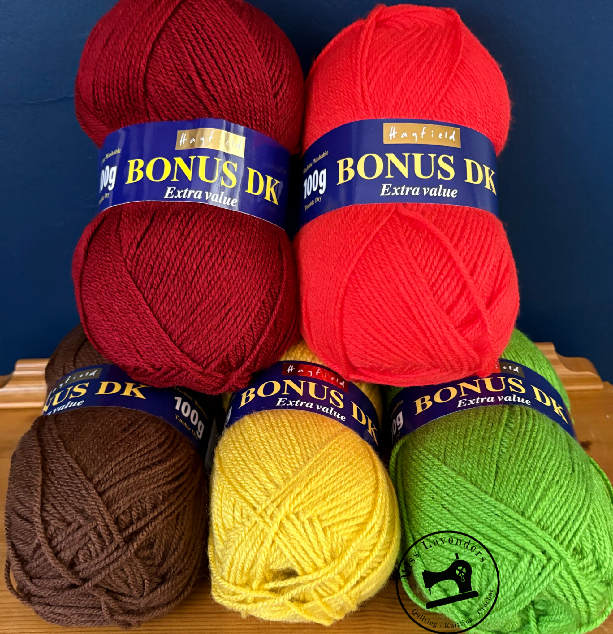 Hayfield Bonus DK - Yarn Pack - 'Harvest Festival' - 5 x Double Knit 100g Balls