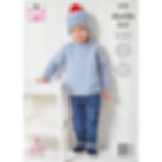 6184 King Cole Children's Cardigan and Sweater - Double Knit DK
