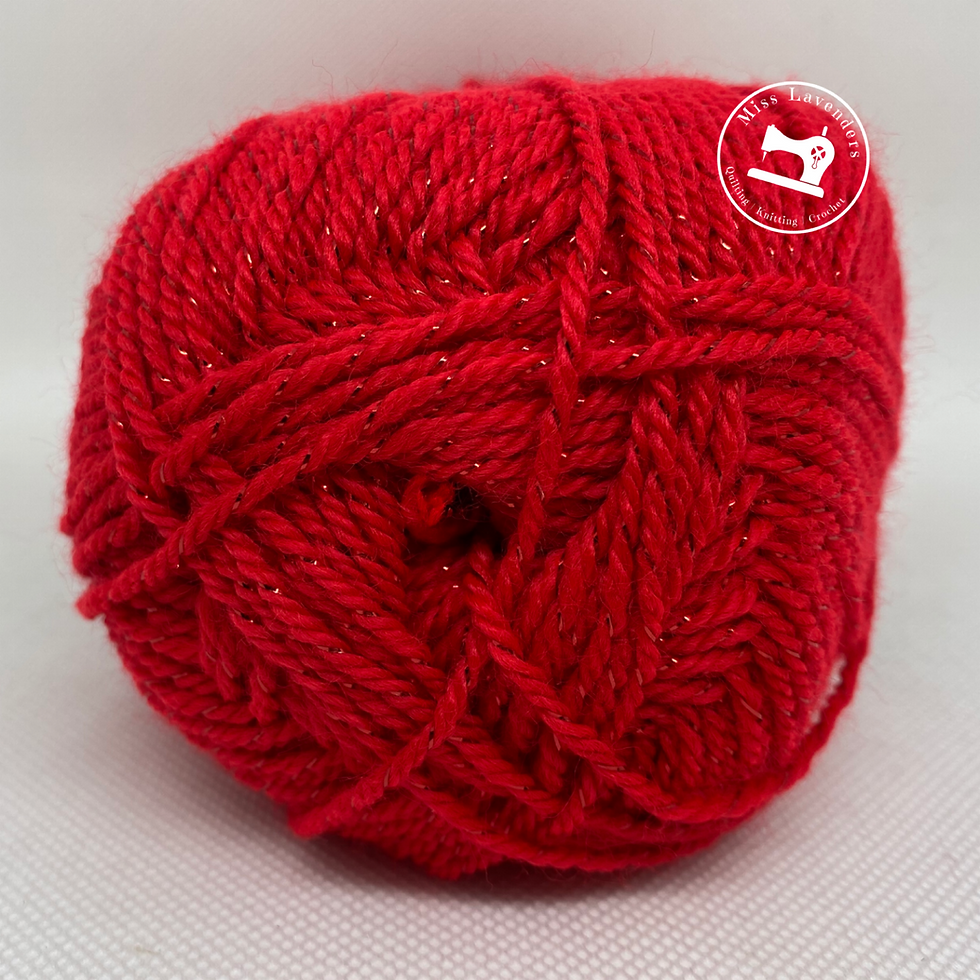 King Cole Glitz Double Knit DK Cherry Red 16481