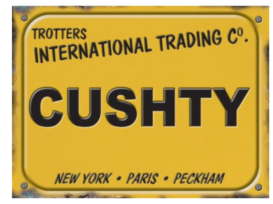 Thumbnail: Trotters International Trading Co. “CUSHTY” Metal Sign Ideal Gift