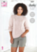 5827 King Cole Adults Cardigan and Sweater - Chunky
