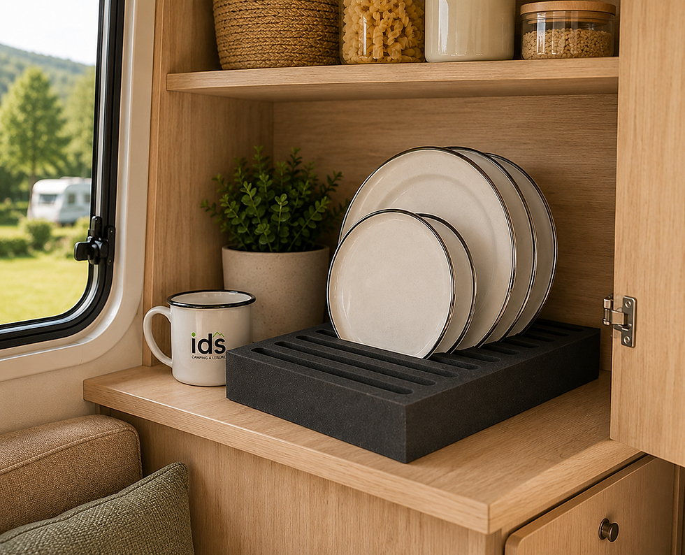 Liberty Caravan & Motorhome Cupboard Plate Holder