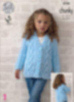 4700 King Cole Childrens Cardigan and Waistcoat - Chunky