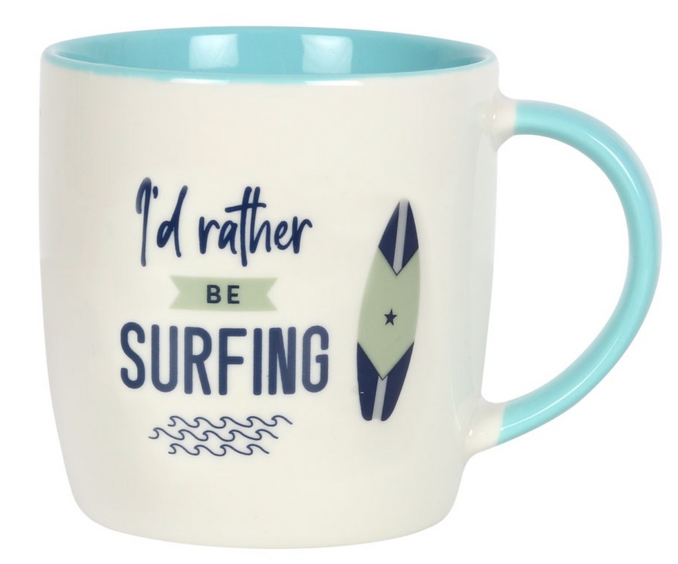 Thumbnail: I'D RATHER BE SURFING MUG Gift Boxed -   Ideal Gift