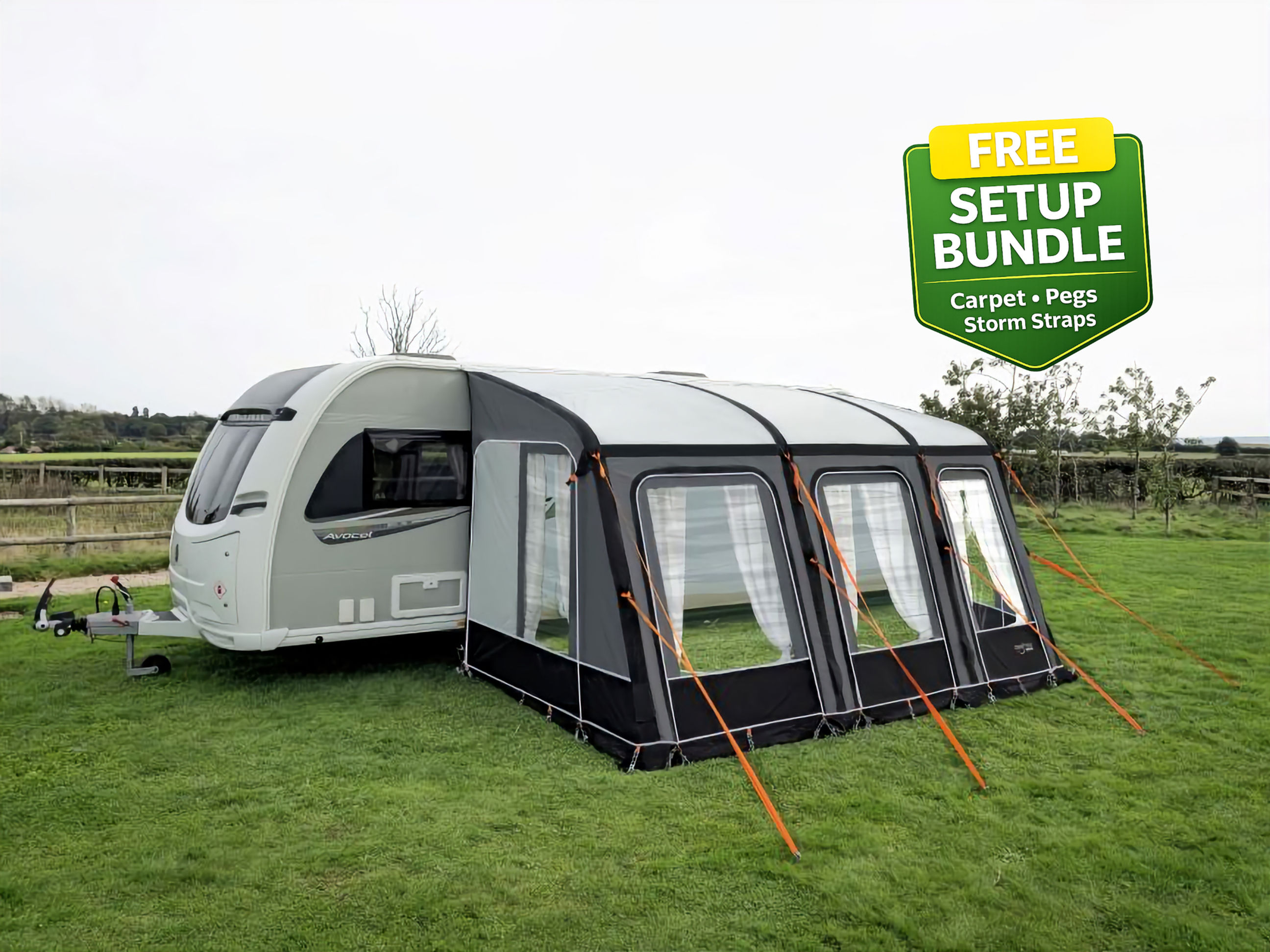 Camptech Viscount 400 Air Awning