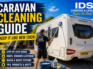 how to clean your caravan or motorhome