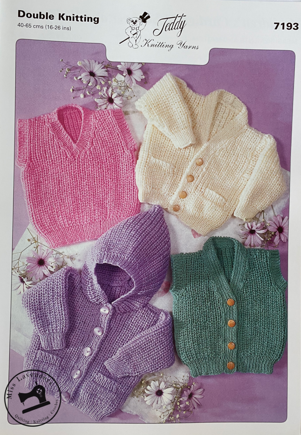 Peter Gregory Baby Cardigans, Hoodie and Slipover in Double Knit - 7193