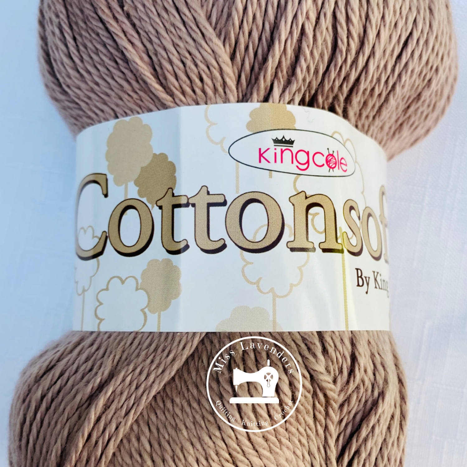 King Cole Cottonsoft DK Fudge Brown 1603