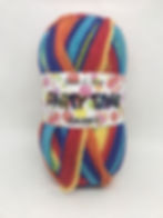 James C Brett Party Time Chunky 100g - PT4, chunky wool, chunky yarn, rainbow chunky