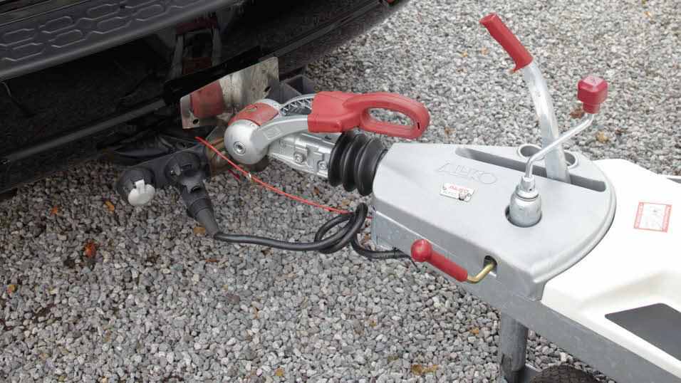 alko hitch on rear of a car