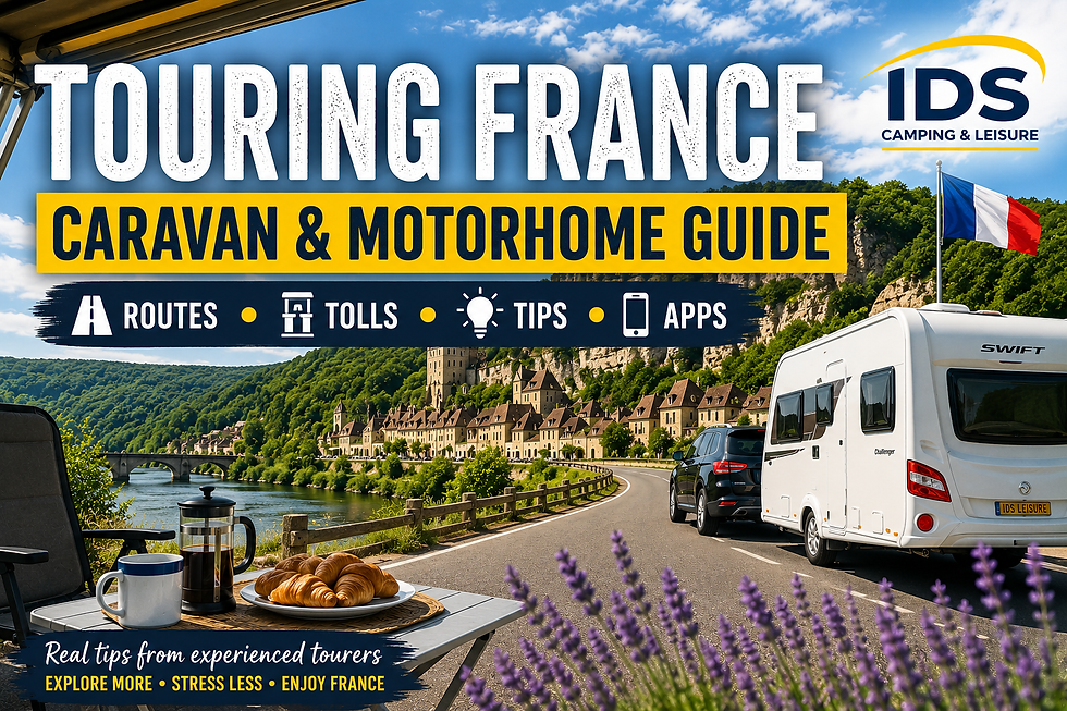 Touring France by Caravan or Motorhome (2026 Guide) – Essential Tips, Tolls, Apps & Planning Advice
