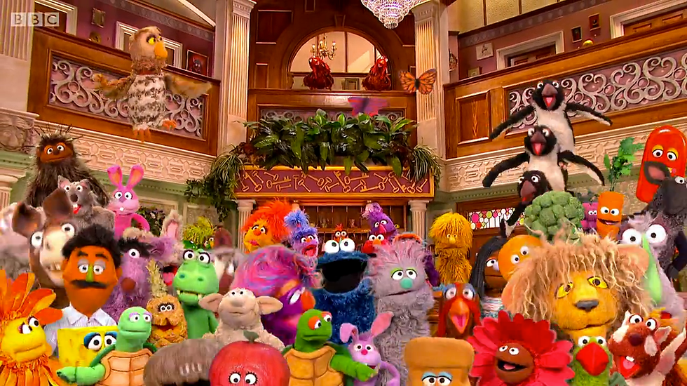 The cast of The Furchester Hotel!
