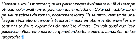 Correction et amélioration style livre