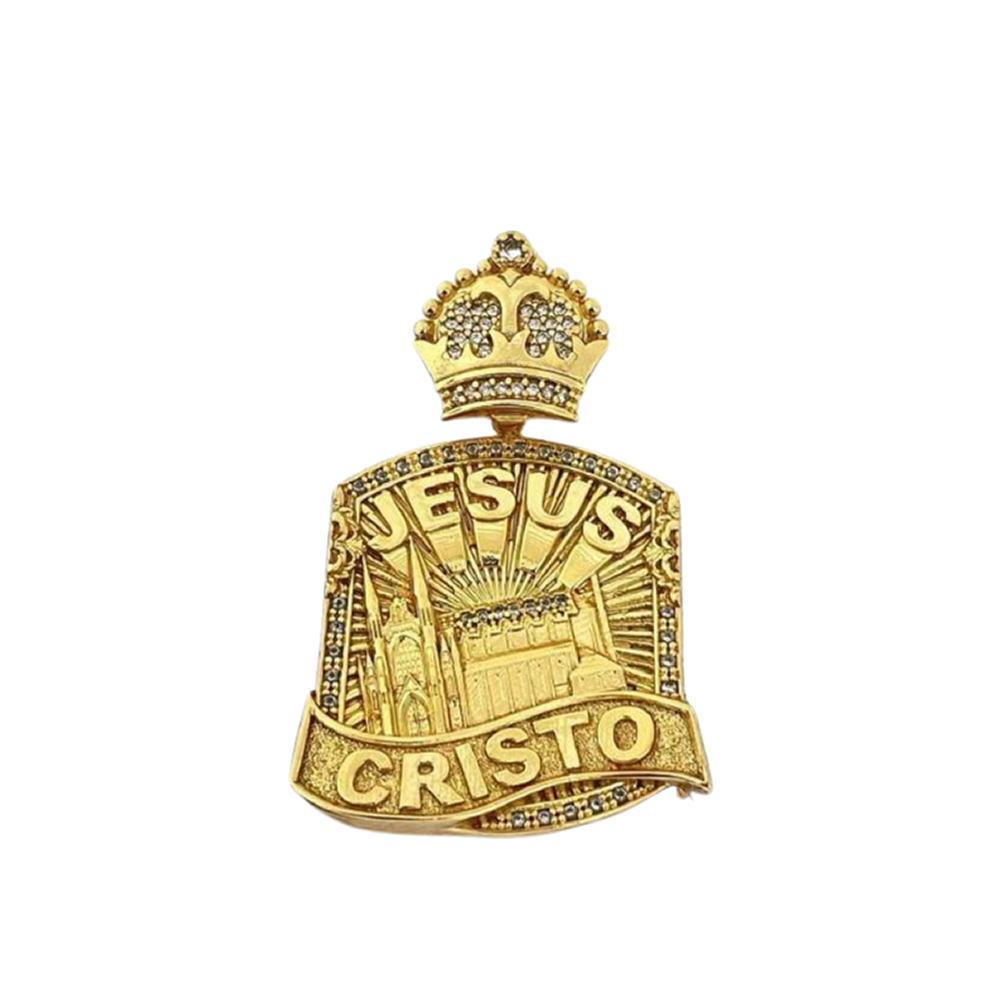 Pingente Jesus Cristo Igreja