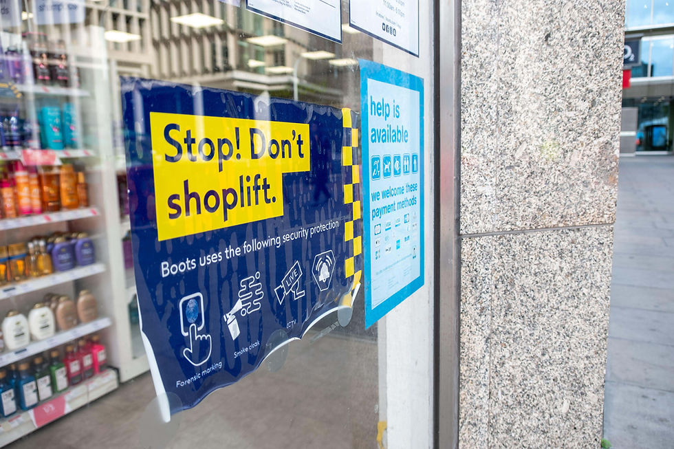Shoplifting Notice