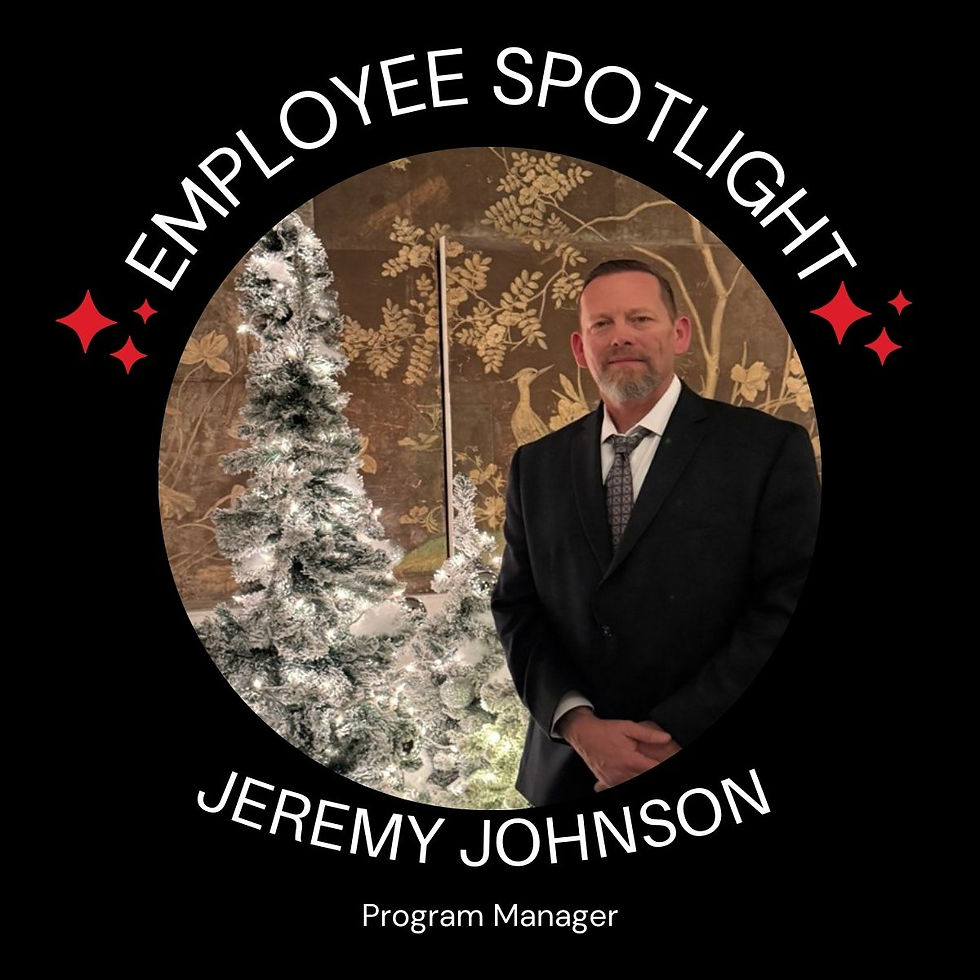 December Employee Spotlight: Jeremy Johnson