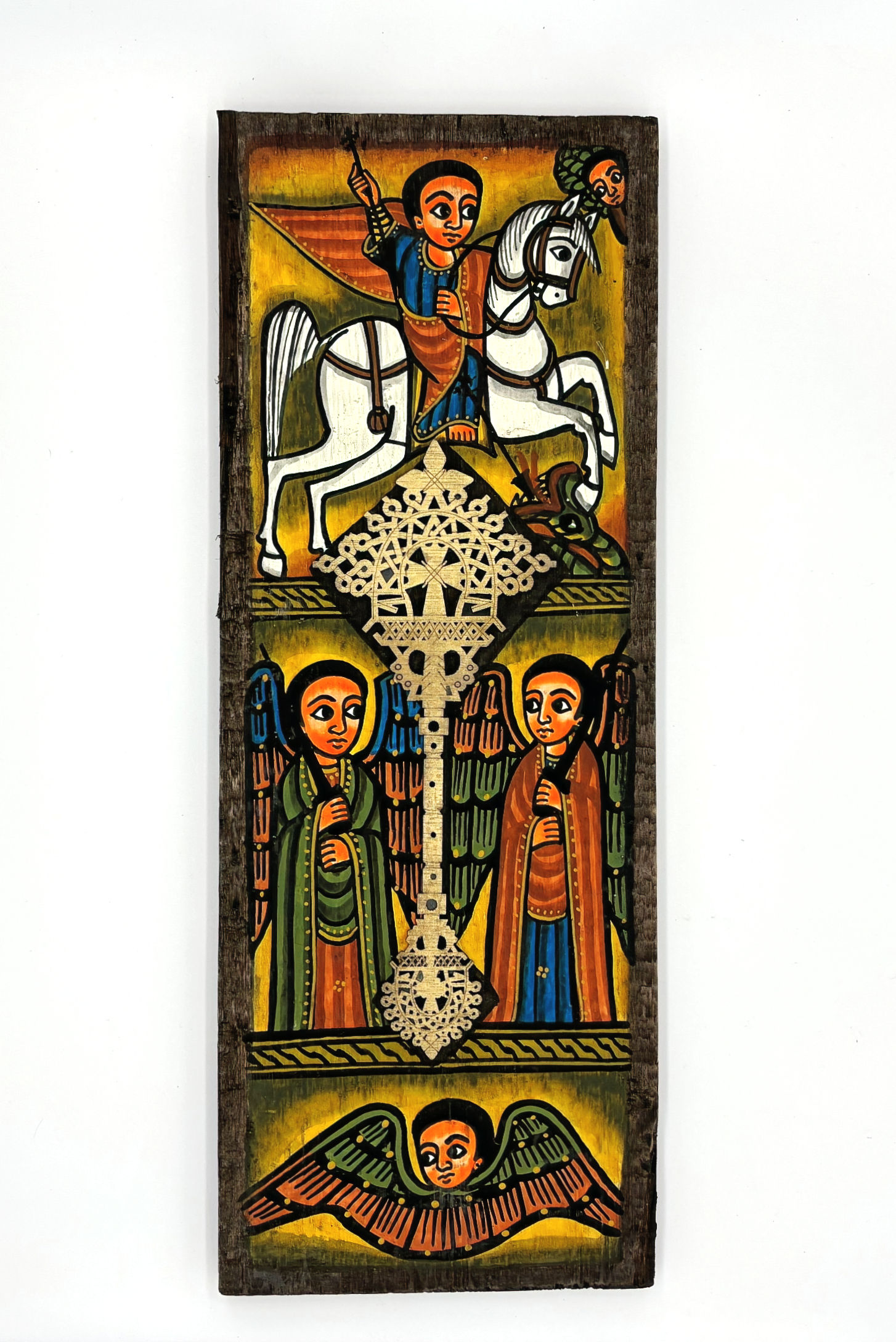 Large icon with the cross of St. George