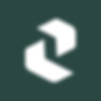 Elemental QS logo – white geometric icon on dark green background