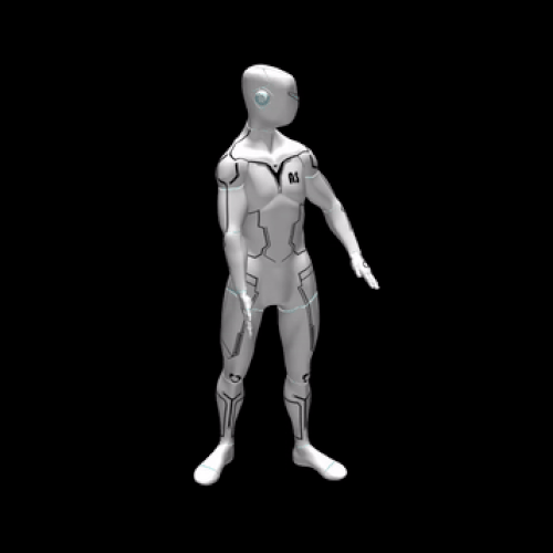 Walking upwards on stairs