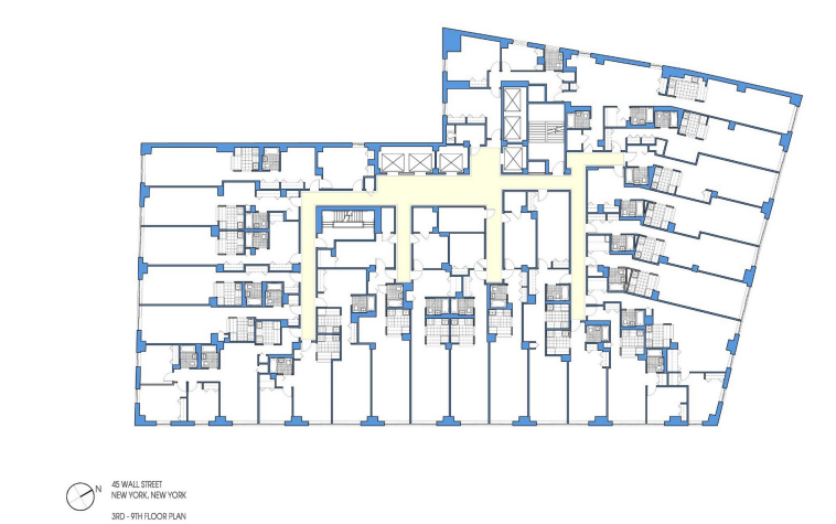 45 Wall Street Floor Plan